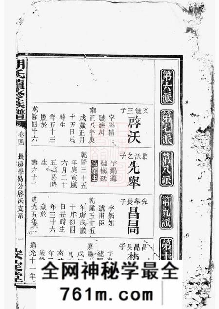 湘阴安定堂胡氏续修族谱