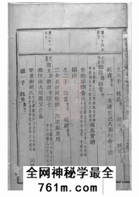 东阳龙山郭氏宗谱