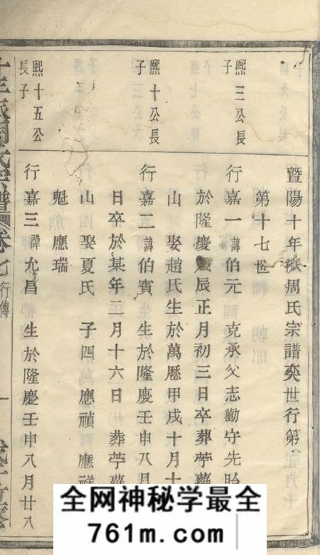 暨阳暨阳十年派周氏宗谱