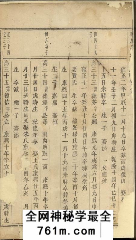 浦阳墅屏吴氏宗谱