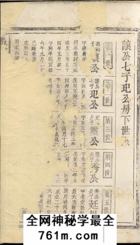 延陵堂吴氏族谱
