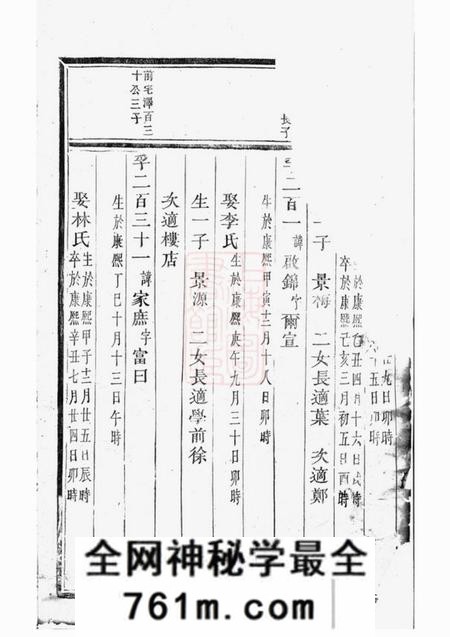 东阳安文陈氏宗谱