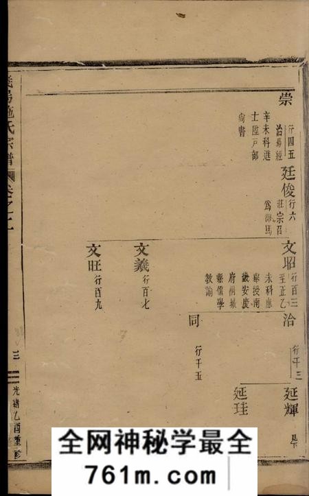 义乌义乌施氏宗谱五卷