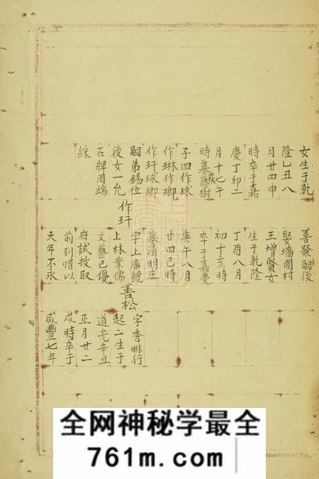 高淳着荐堂杨氏家乘