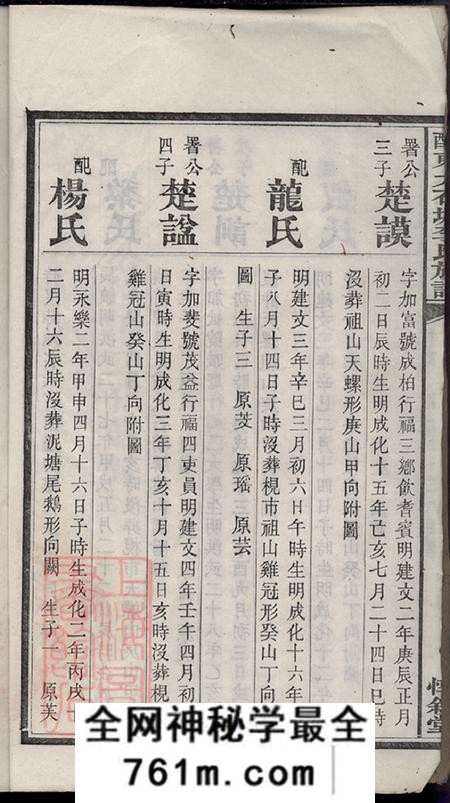 湖南醴陵惇叙堂醴东大石塘李氏五修族谱