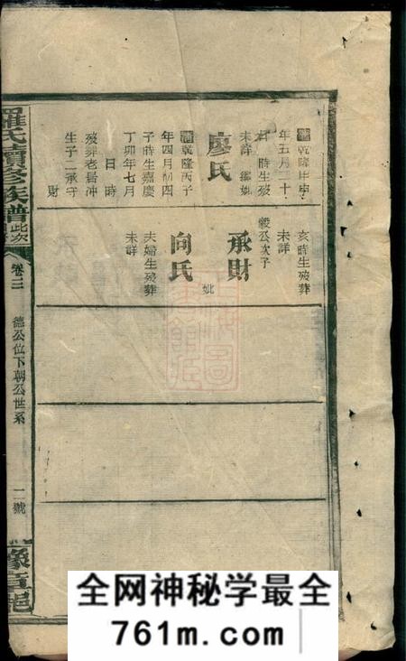 豫章堂罗氏续修族谱