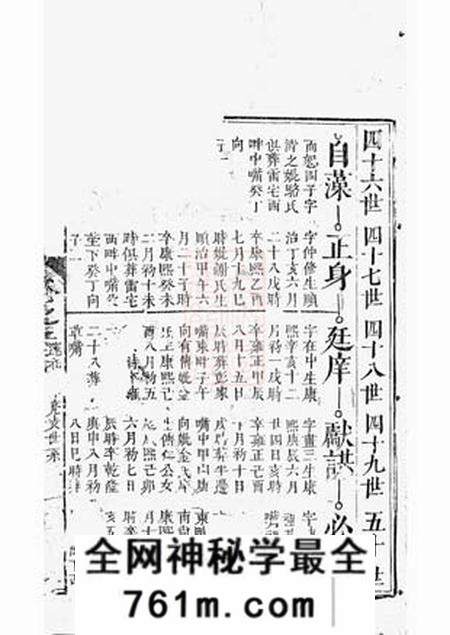 严氏家谱