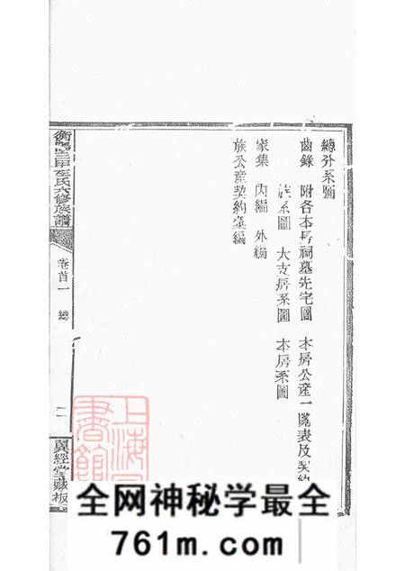 湖南衡阳翼经堂衡山三甲左氏六修族谱内编八卷外编八卷首五卷