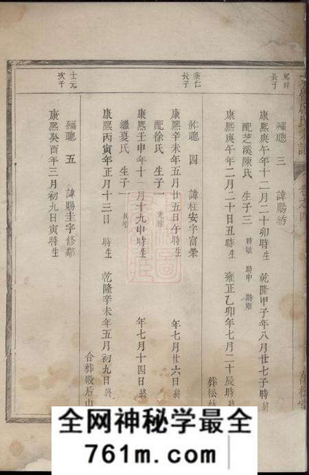 万松堂东鲁唐氏宗谱