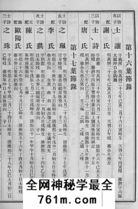 衡山久大堂衡山观湘文氏十六修族谱