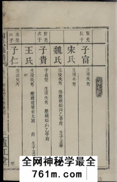 湖南常德庐江堂何氏族谱