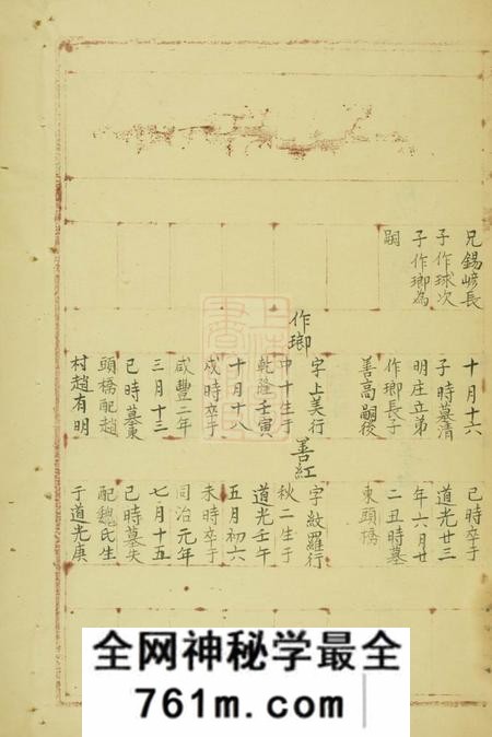 高淳着荐堂杨氏家乘