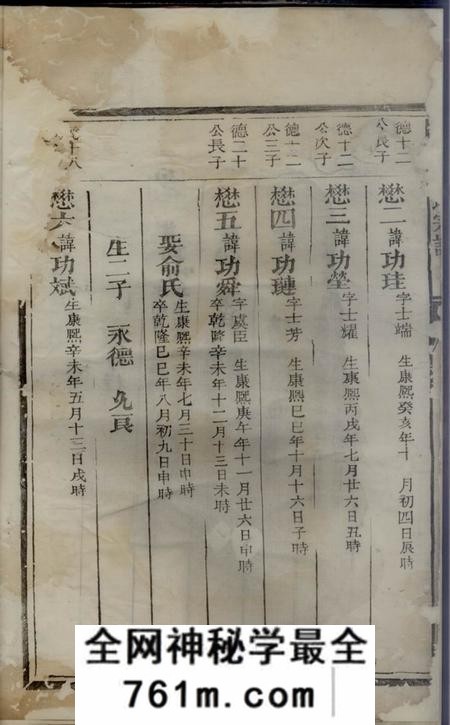 长山栗塘范氏续修宗谱