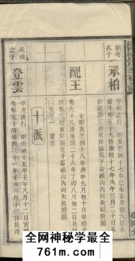 涟西荥阳堂涟西潘氏虎系二修支谱