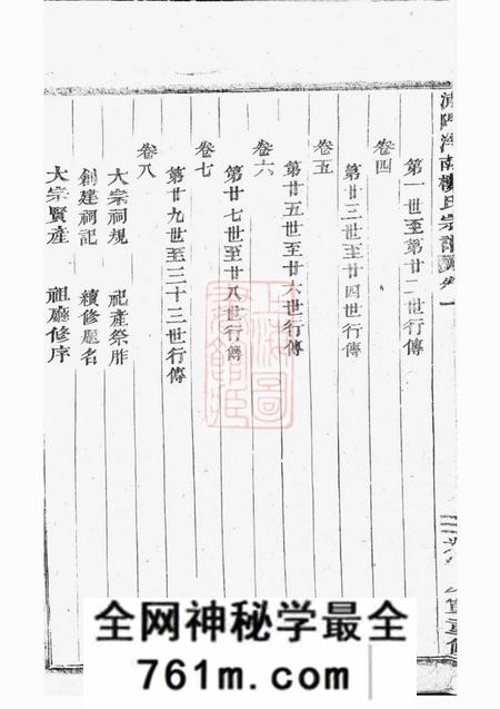 浦阳浦阳泮南楼氏宗谱八卷