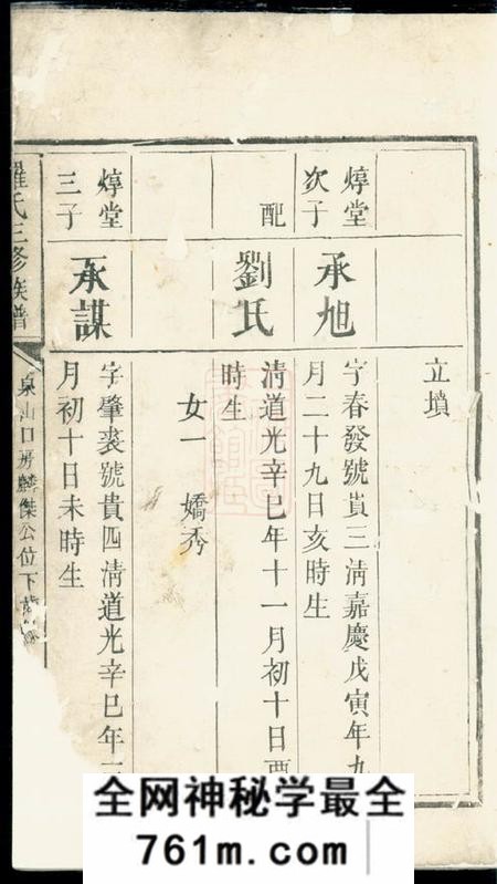 罗氏三修族谱