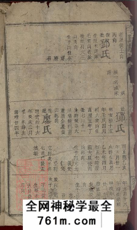 湖南临湘花萼堂李氏族谱