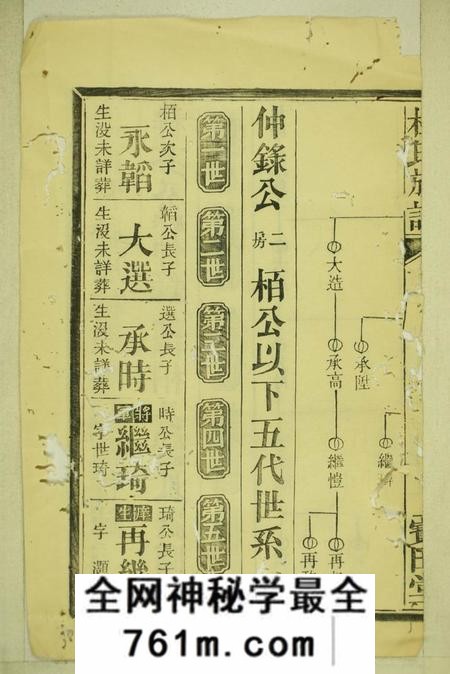 桃源宝田堂杜氏族谱