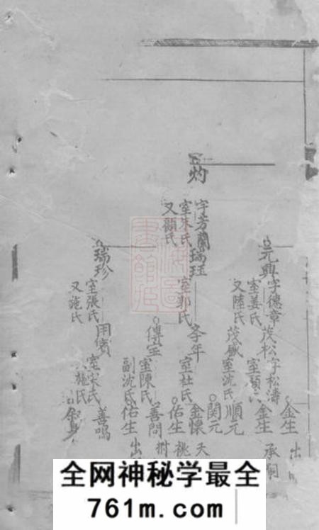 崇明李氏宗谱不分卷
