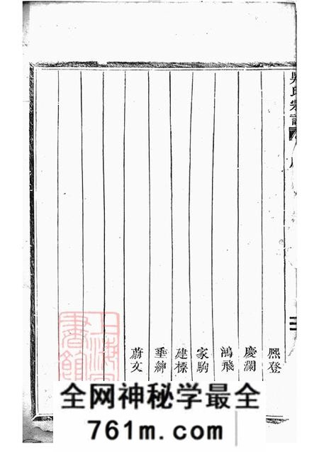 江西仙居吴氏宗谱二十二卷末一卷