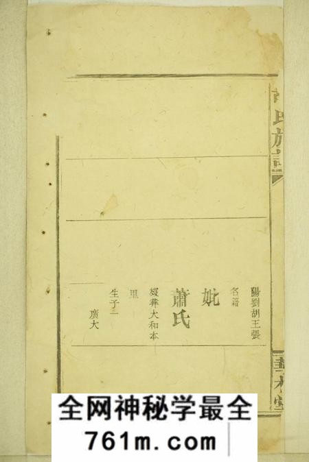 江西、湖南华林堂胡氏族谱不分卷
