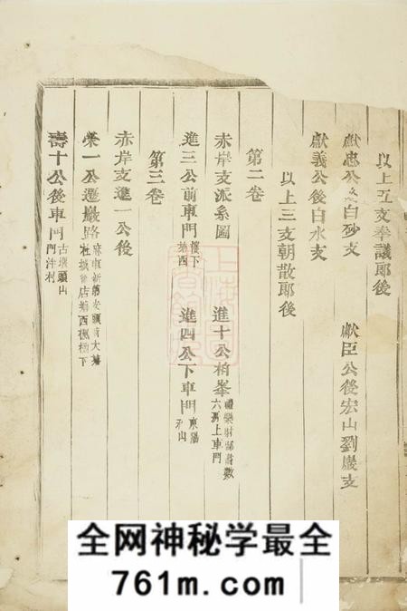 义乌赤岸杨氏宗谱十七卷