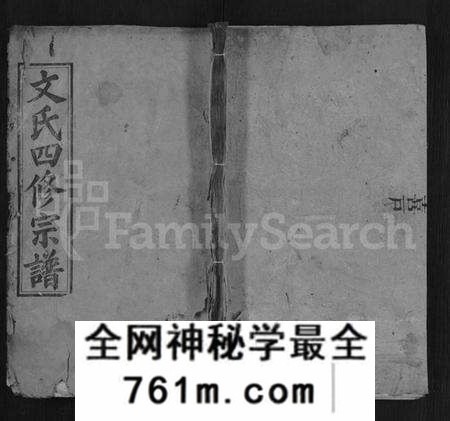 湖北文氏族谱-文氏宗谱 [19卷,首3卷](别名：文氏四修宗谱).pdf电子版