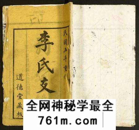 湖北李氏族谱-李氏支谱.pdf电子版