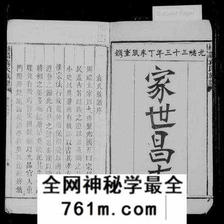 湖南袁氏族谱-桂阳袁氏族谱 [不分卷].pdf电子版