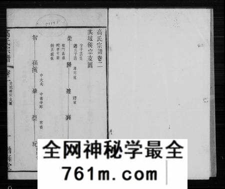 江苏高氏族谱-武进高氏宗谱 [11卷](别名：高氏宗谱).pdf电子版