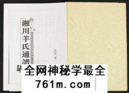 湖南羊氏族谱-湘川羊氏通谱 [5卷].pdf电子版