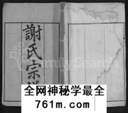 湖北谢氏族谱-谢氏宗谱 [40卷,首3卷].pdf电子版