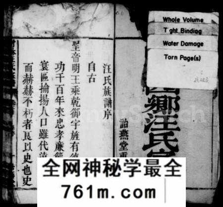 浙江汪氏族谱-皖桐乡汪氏宗谱 [卷数杂异].pdf电子版