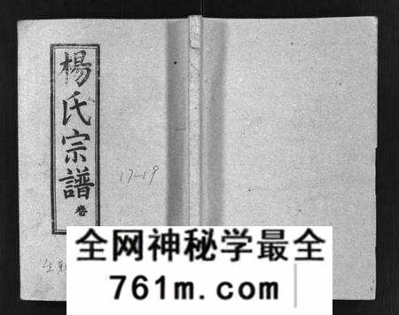 湖北杨氏族谱-梅峰杨氏宗谱(别名：Mei Feng Yang Shi Zong Pu、杨氏宗谱、杨氏八修宗谱).pdf电子版
