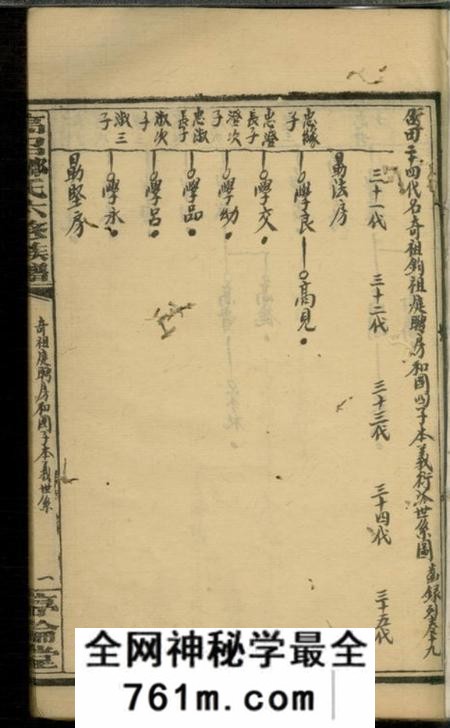高召序伦堂高召邹氏六修族谱