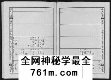 湖北谢氏族谱-谢氏宗谱.pdf电子版