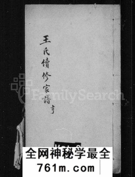 江苏王氏族谱-上海王氏家谱 [6卷,首1卷](别名：王氏续修家谱).pdf电子版