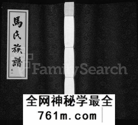 江苏马氏族谱-马氏族谱 [2卷](桃林马氏三修家谱).pdf电子版