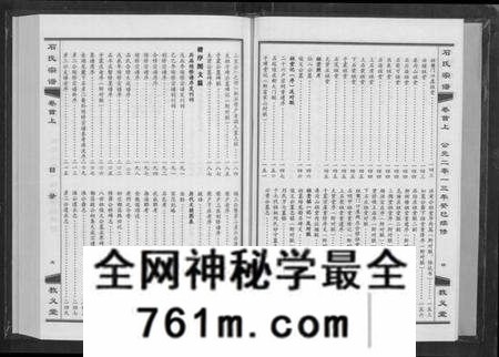 湖北石氏族谱-石氏宗谱 [30卷,含首2卷](别名：Shi Shi Zong Pu).pdf电子版