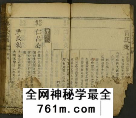 湖南廖氏族谱-廖氏族谱 [残卷].pdf电子版