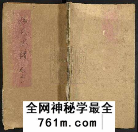 湖北杨氏族谱-杨氏宗谱.pdf电子版