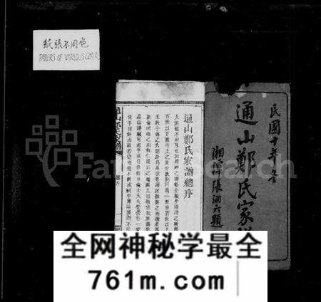 湖北郑氏族谱-通山郑氏家谱 [8卷,首1卷].pdf电子版