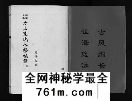 湖南陈氏族谱-湖南益阳方山陈氏八修族谱 [23卷,首1卷].pdf电子版