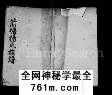 湖南杨氏族谱-蒲塘杨氏族谱 [60卷,首9卷].pdf电子版