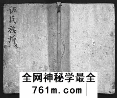 湖南伍氏族谱-伍氏族谱 [禧房14卷,祯珪两房18卷,首8卷].pdf电子版