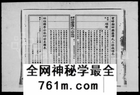 湖南谭氏族谱-田乐荡谭氏三修族谱 [57卷,及卷首].pdf电子版