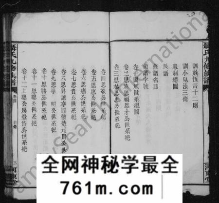 湖南聂氏族谱-聂氏族谱 [20卷,首末各1卷].pdf电子版