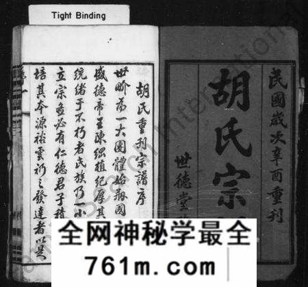 江苏胡氏族谱-胡氏宗谱 [12卷, 首1卷](别名：东安胡氏宗谱).pdf电子版