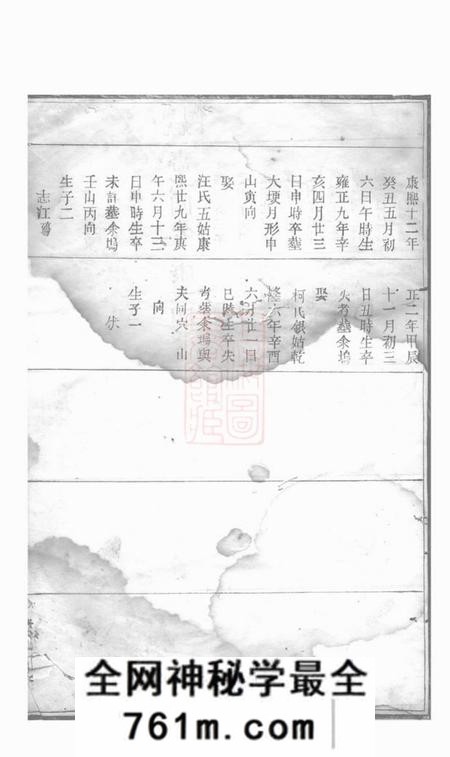 玉山怀玉童氏宗谱