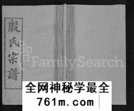 湖北殷氏族谱-殷氏宗谱 [39卷,首1卷].pdf电子版